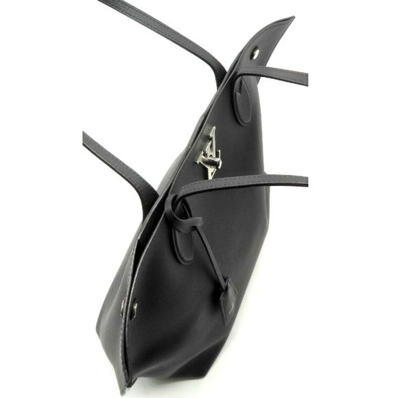 Louis Vuitton LockMe Hippo Shoulder Bag Noir Calf Leather Black - Picture 5 of 8